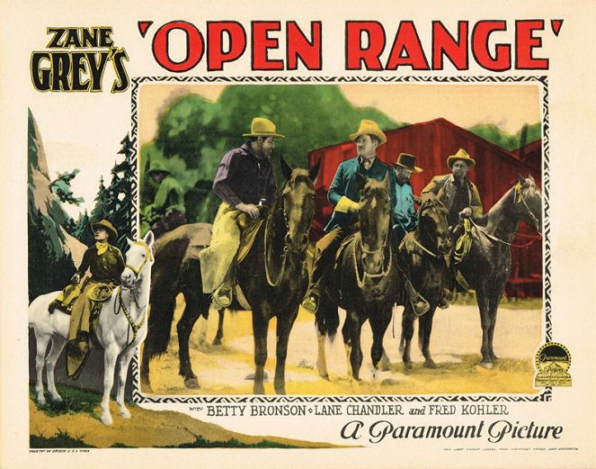 Open Range - Cartazes