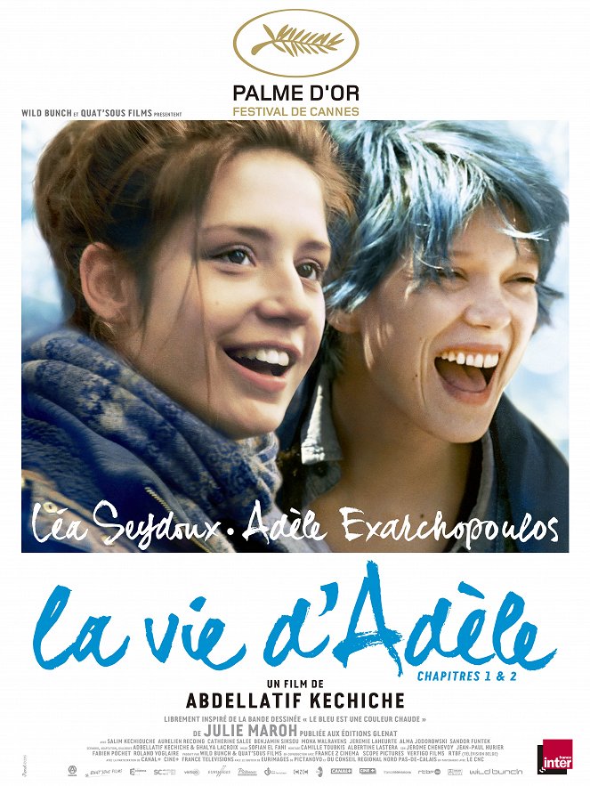 La Vie d'Adèle - Chapitres 1 et 2 - Affiches