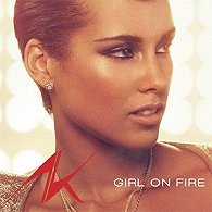 Alicia Keys - Girl On Fire - Cartazes