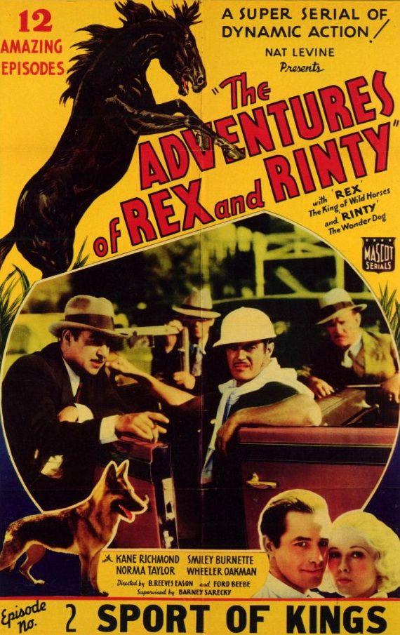 The Adventures of Rex and Rinty - Julisteet