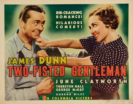 Two-Fisted Gentleman - Affiches