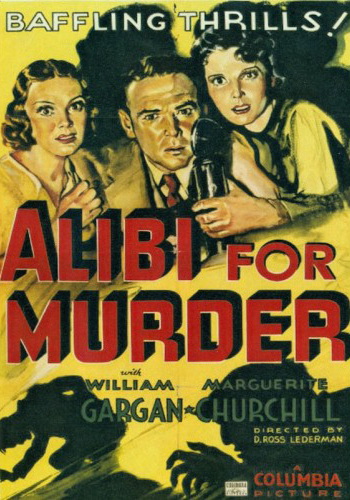 Alibi for Murder - Plakaty