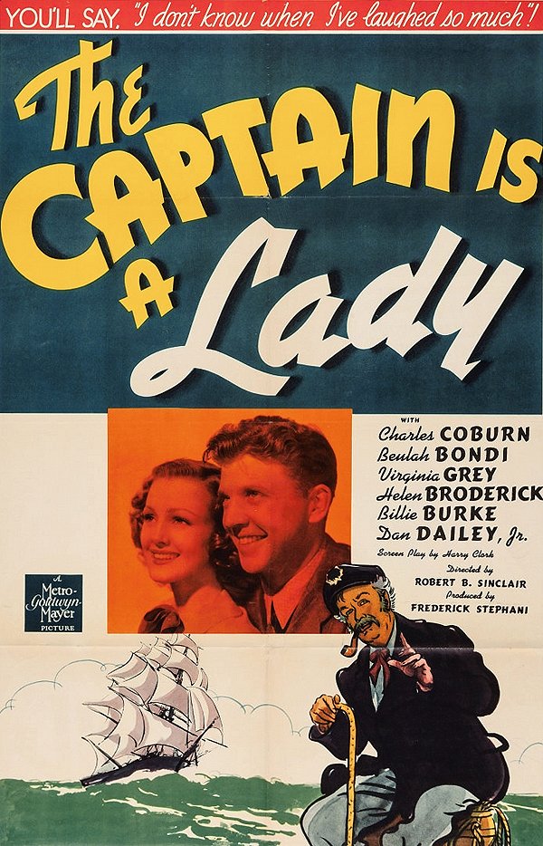 The Captain Is a Lady - Carteles