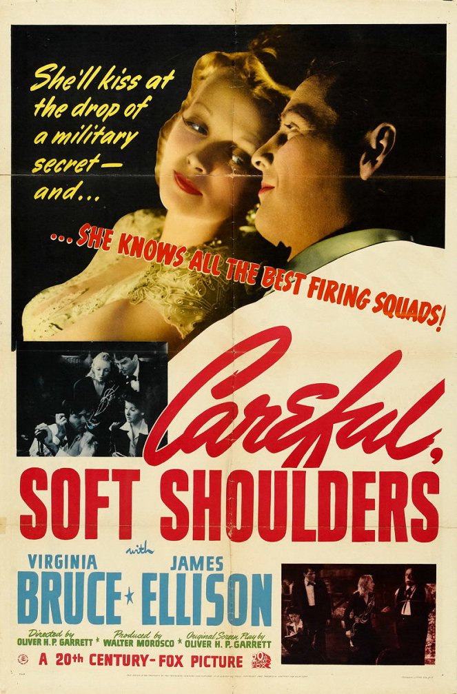 Careful, Soft Shoulders - Plakate