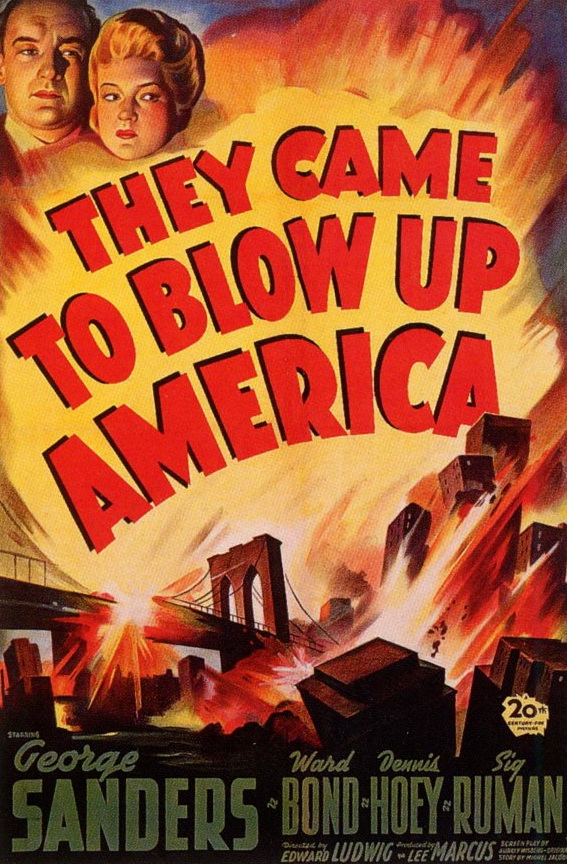 They Came to Blow Up America - Plakáty