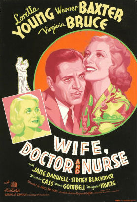 Esposa, doctor y enfermera - Carteles