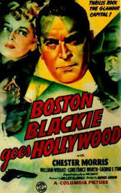 Boston Blackie Goes Hollywood - Carteles