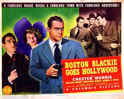 Boston Blackie Goes Hollywood - Posters
