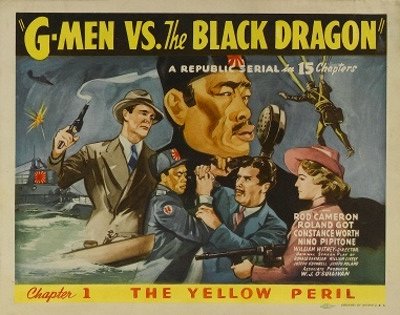 G-men vs. the Black Dragon - Cartazes