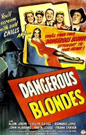 Dangerous Blondes - Cartazes