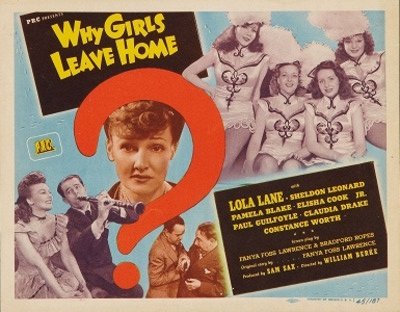 Why Girls Leave Home - Affiches