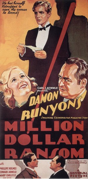 Million Dollar Ransom - Carteles