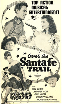 Over the Santa Fe Trail - Affiches