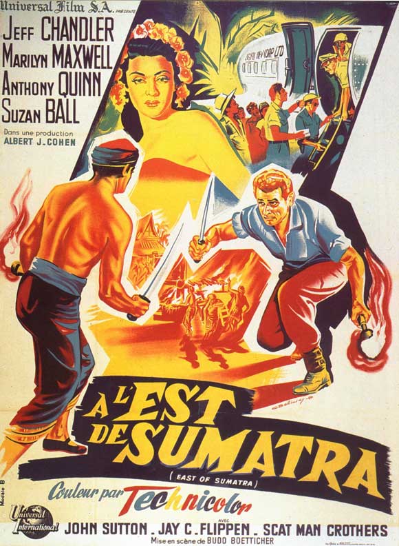 East of Sumatra - Affiches