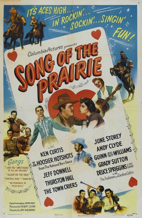 Song of the Prairie - Plakaty