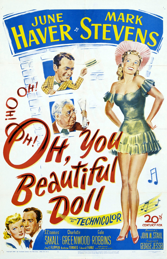 Oh, You Beautiful Doll - Affiches