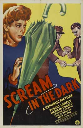 A Scream in the Dark - Plakate