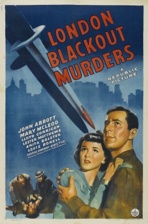 London Blackout Murders - Posters