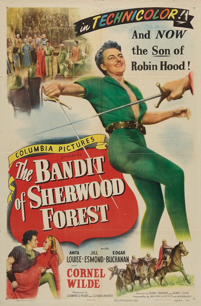 The Bandit of Sherwood Forest - Plakaty