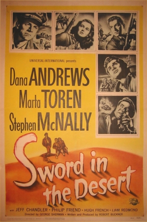 Sword in the Desert - Affiches