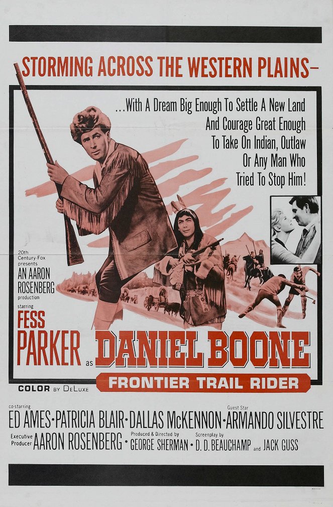 Daniel Boone: Frontier Trail Rider - Carteles