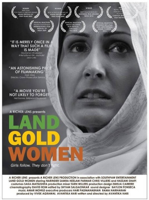 Land Gold Women - Posters