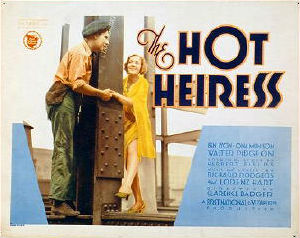 The Hot Heiress - Affiches