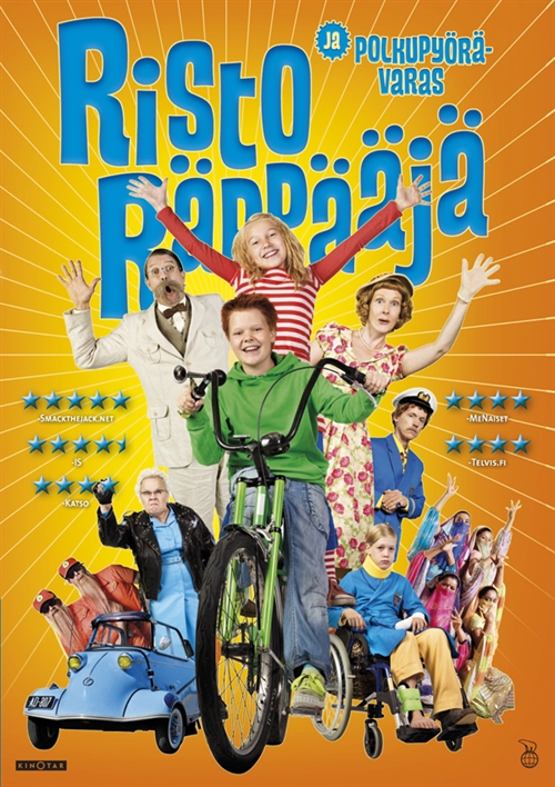 Risto Räppääjä ja polkupyörävaras - Plakáty
