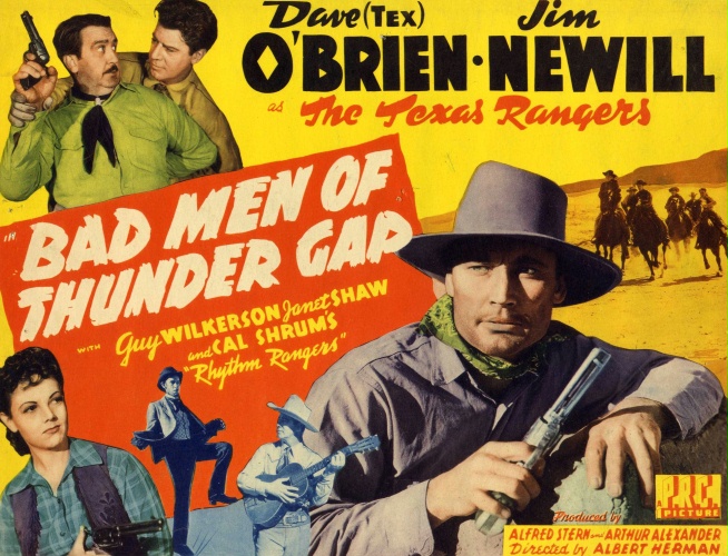 Bad Men of Thunder Gap - Plakáty