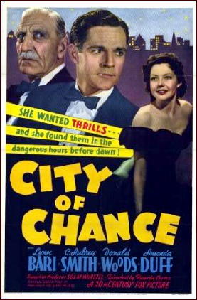 City of Chance - Plakáty