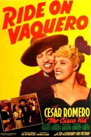 Ride on Vaquero - Posters