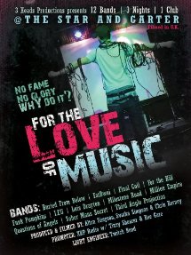 For the Love of Music - Carteles