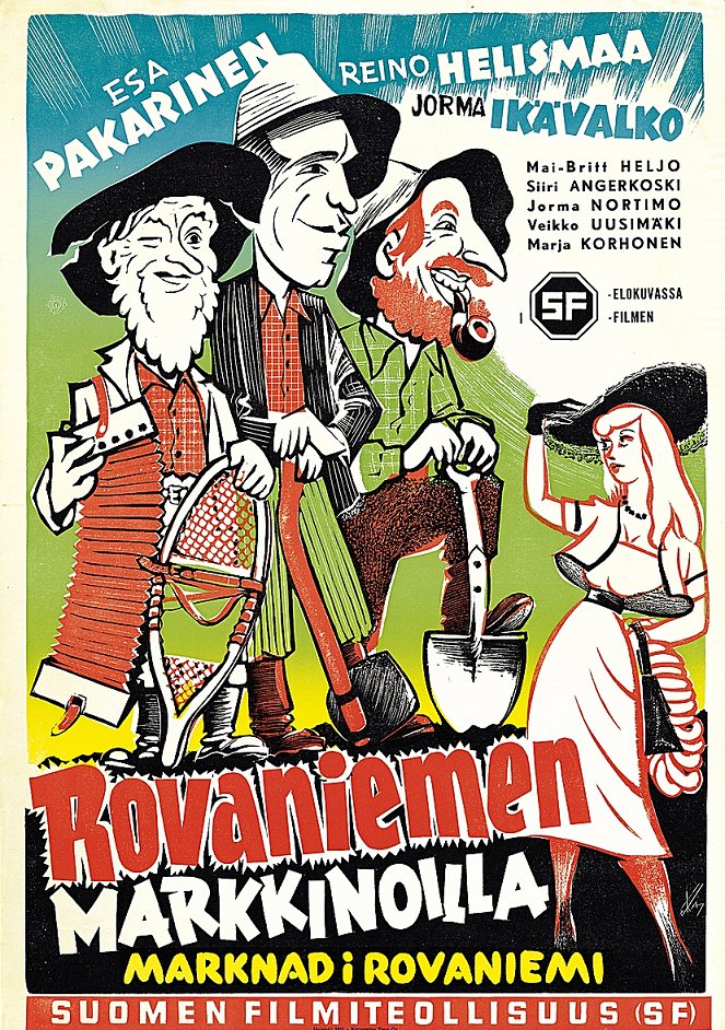 Jahrmarkt in Rovaniemi - Plakate