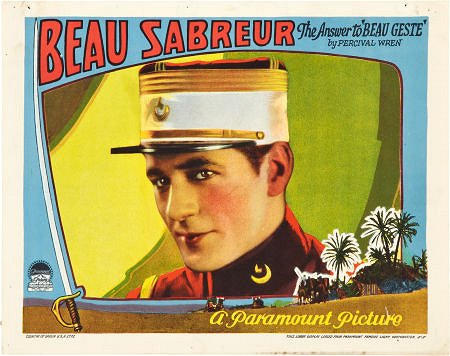 Beau Sabreur - Affiches