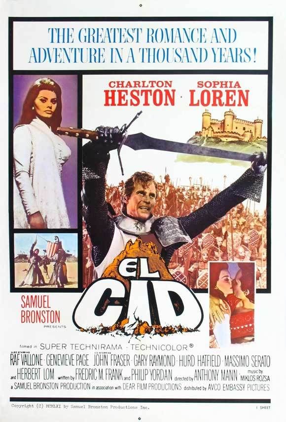 El Cid - kuninkaan soturi - Julisteet