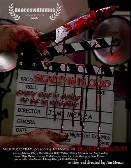 Signed in Blood - Carteles