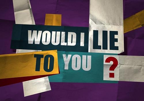 Would I Lie to You? - Affiches