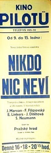 Nikdo nic neví - Cartazes