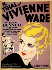 The Trial of Vivienne Ware - Affiches