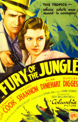 Fury of the Jungle - Plakaty