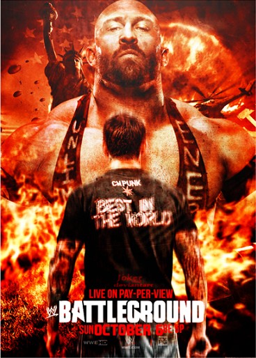 WWE Battleground - Plagáty
