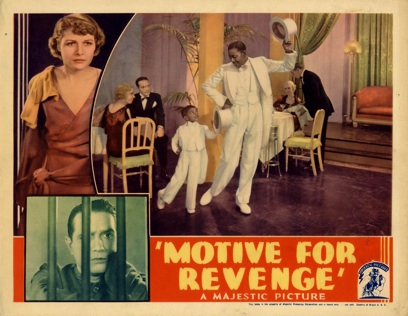 Motive for Revenge - Affiches