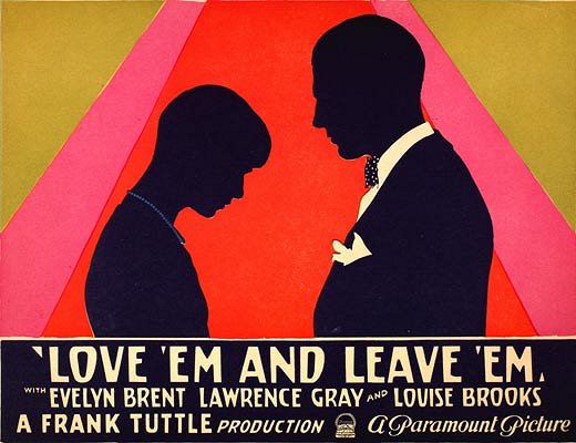 Love 'Em and Leave 'Em - Plakaty