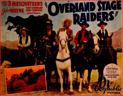 Overland Stage Raiders - Plagáty