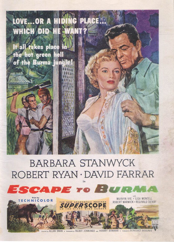 Escape to Burma - Plakáty