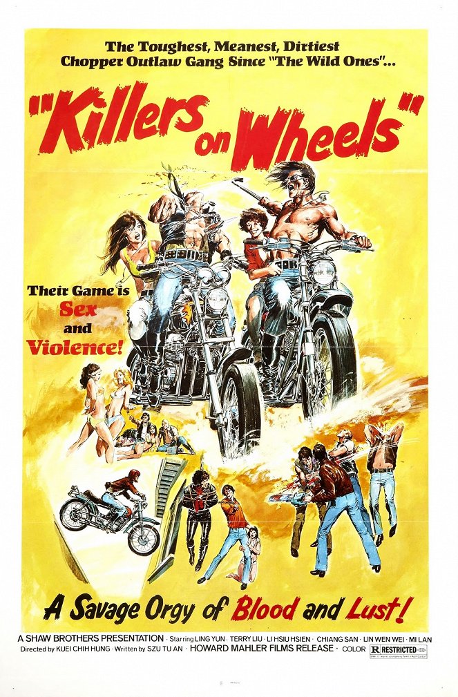 Karate Killers on Wheels - Posters