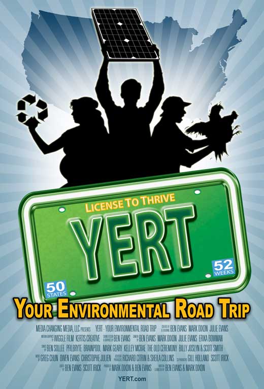YERT: Your Environmental Road Trip - Julisteet