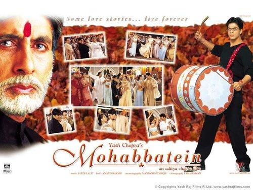 Mohabbatein - Denn meine Liebe ist unsterblich - Plakate