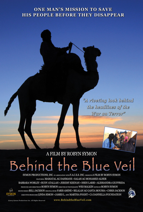 Behind the Blue Veil - Affiches