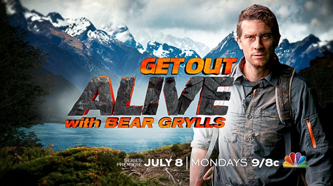 Get Out Alive with Bear Grylls - Plakátok